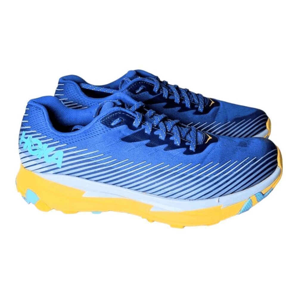 HOKA ONE ONE Torrent 2 'Turkish Sea Saffron' Running Shoes Size 9.5 - Picture 3 of 9
